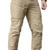 NAVEKULL Men's Hiking Tactical Pants Rip-Stop Military Comba...