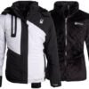 Spyder Girls' Snow Ski Jacket - 3 Looks in 1 Inner Reversibl...