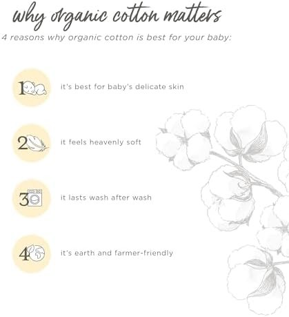 Burt's Bees Baby Unisex Baby Organic Cotton Zip-Up Hooded Ja...