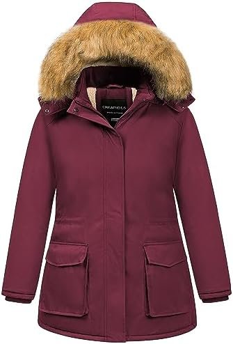 CREATMO US Women's Plus Size Winter Coats Warm Parka Jackets...