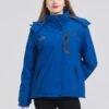 ELLSWOS Womens Winter Coats Waterproof Ski Jacket Warm Snow ...