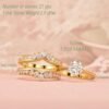 Wuziwen Vintage Wedding Ring Guard Enhancers Engagement Ring...