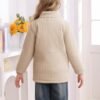Floral Find Girls Long Sleeve Winter Jacket Coats Zip Up Sta...