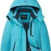 WICKHAM Girl's Waterproof Ski Jacket Winter Warm Fleece Line...