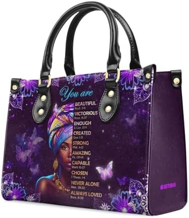 Leather Handbag For Black Women - Tote Bags For Women - Chri...