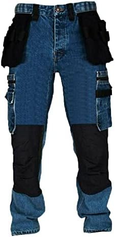 Mens Work Pants Heavy Duty Tactical Utility Cargo Work Trous... Mens Work Pants Heavy Duty Tactical Utility Cargo Work Trous...