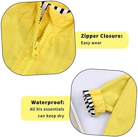 YOUNGER TREE Toddler Baby Boy Girl Duck Raincoat Cute Cartoo...