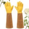 Rose Pruning Garden Gloves for Men/Women,Thorn Proof Heavy D...
