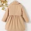 SOLY HUX Toddler Girl's Double Breasted Long Sleeve Trench C...