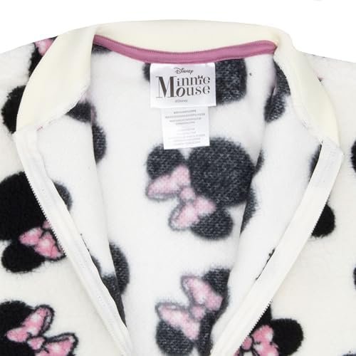Disney Lilo & Stitch, Minnie Mouse Girls Fleece Varsity Jack...