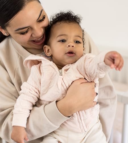 Burt's Bees Baby Unisex Baby Organic Cotton Zip-Up Hooded Ja...