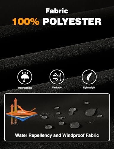 TBMPOY Men's Lightweight Bomber Jackets Light Track Jackets ...