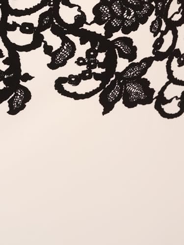 Adrianna Papell Women's Scroll Lace Short Dress