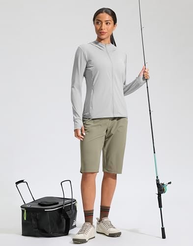 Soothfeel Women's UPF 50+ Sun Protection Hoodie Jacket Light...