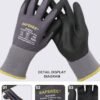 Work Gloves MicroFoam Nitrile Coated 6-12 Pairs Seamless Kni...