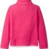 Amazon Essentials Girls and Toddlers' Polar Fleece Full-Zip ...