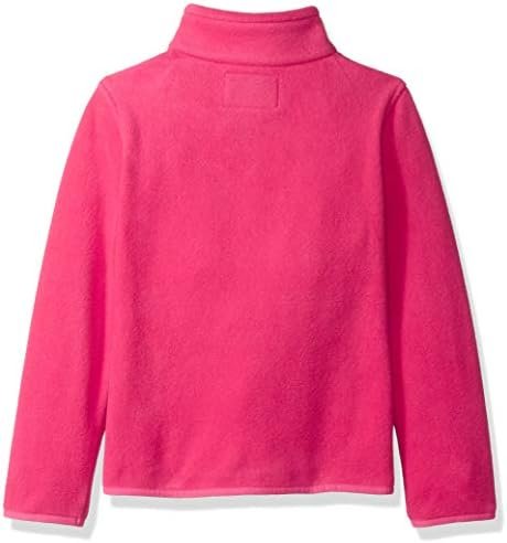 Amazon Essentials Girls and Toddlers' Polar Fleece Full-Zip ...