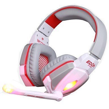 TOPAA EACH G4000 Stereo Gaming Headphone with Mic Volume Con...