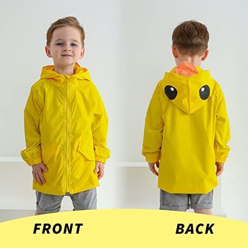 YOUNGER TREE Toddler Baby Boy Girl Duck Raincoat Cute Cartoo...
