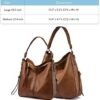 Realer Hobo Crossbody Bags for Women Designer Leather Hobo H...