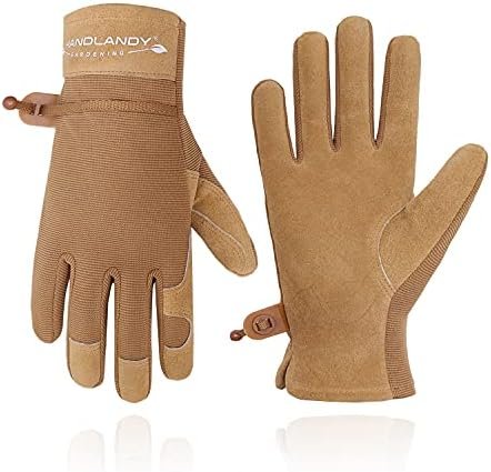 HANDLANDY Women Safety Work Gloves Utility Touch Screen Work...