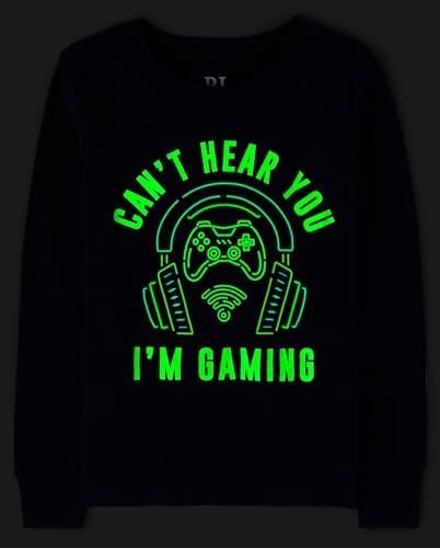 The Children's Place Boys' Long Sleeve Top and Pants Snug Fi...