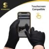 Schneider Nitrile Exam Gloves, Black Latex Free Powder Free ...