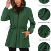TCOT Rain Jackets for Women Waterproof Packable Hooded Rain ...