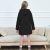 BINPAW Girl's Hooded Trench Coat