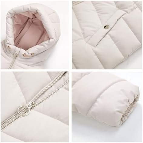 Rokka&Rolla Girls' Water-Resistant Long Puffer Jacket Winter...