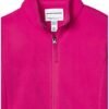 Amazon Essentials Girls and Toddlers' Polar Fleece Full-Zip ...