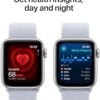 Apple Watch SE (2nd Gen) [GPS 40mm] Smartwatch with Silver A...