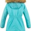CREATMO US Girl's Long Winter Warm Parka Sherpa Trimmed Coll...