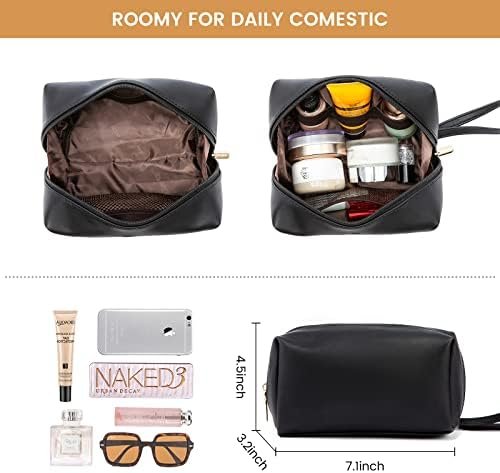 LOVEVOOK Laptop Tote Bag for Women,17 inch Canvas Leather Co...