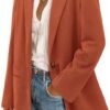 PRETTYGARDEN Women's Winter Corduroy Blazers Jackets Dressy ...