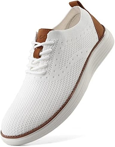 VILOCY Men's Casual Dress Sneakers Oxfords Business Mesh Bre...