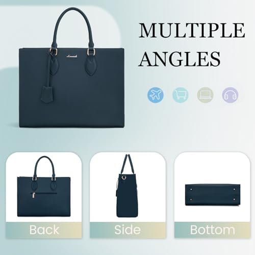 LOVEVOOK Women's 15.6 Inch Laptop Tote Briefcase Business Of...
