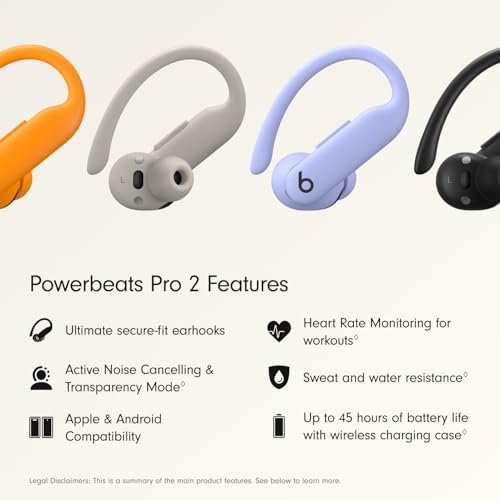 Beats Powerbeats Pro 2 Wireless Bluetooth Earbuds - Noise Ca...