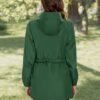 TCOT Rain Jackets for Women Waterproof Packable Hooded Rain ...