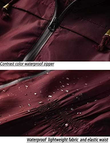 Lomon Women Waterproof Lightweight Rain Jacket Active Outdoo...