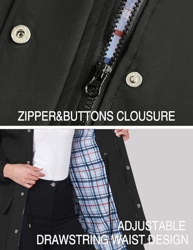 Bloggerlove Rain Jacket Women Lightweight Raincoats Outdoor ...