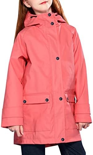 maoo garden Girls Boys Rain Jacket Lightweight Waterproof Ra...