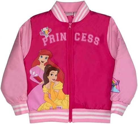 Disney Princesses Girls Bomber Jackets, Minnie Mouse, Lilo a...