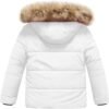 Chrisuno Girl's Water Resistant Winter Coats Warm Fleece Lin...