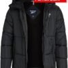 Reebok Men's Puffer Jacket - Heavyweight Quilted Puffer Coat...