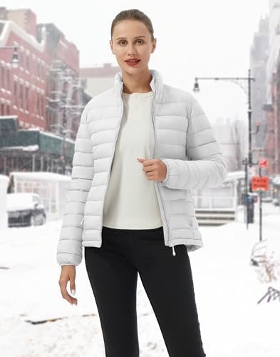 Pioneer Camp Women's Packable Puffer Jacket Winter Lightweig...