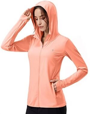Soothfeel Women's UPF 50+ Sun Protection Hoodie Jacket Light... Soothfeel Women's UPF 50+ Sun Protection Hoodie Jacket Light...