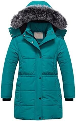 Chrisuno Girl's Long Parka Warm Winter Coat Water Resistant ... Chrisuno Girl's Long Parka Warm Winter Coat Water Resistant ...