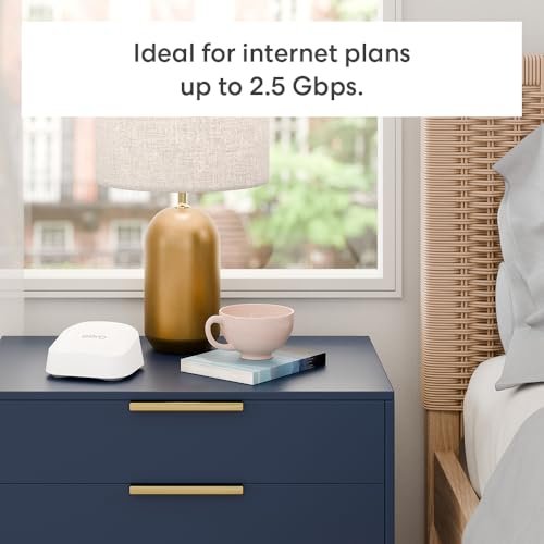 Introducing Amazon eero 7 dual-band mesh Wi-Fi 7 router (new...