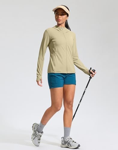 Soothfeel Women's UPF 50+ Sun Protection Hoodie Jacket Light...